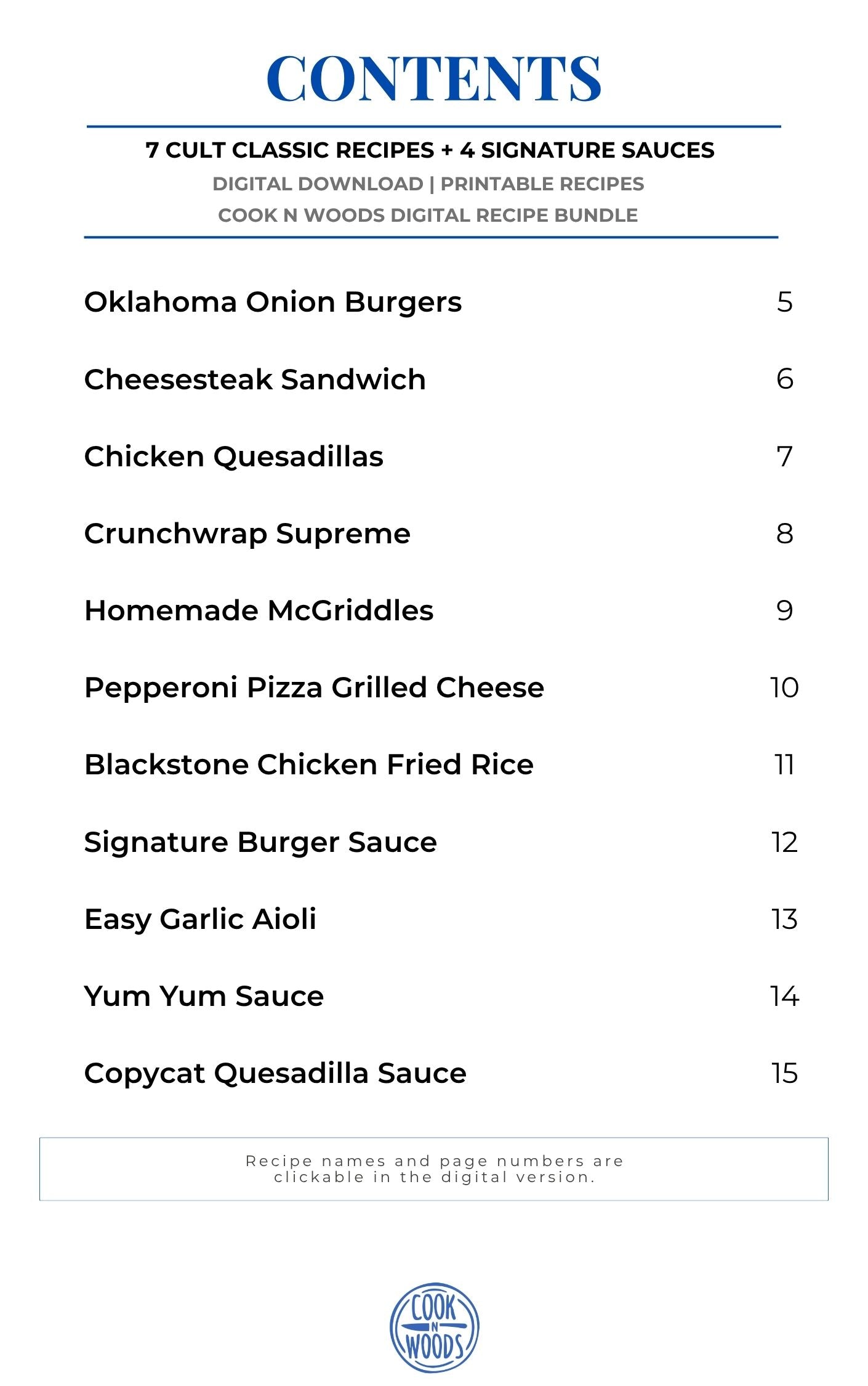 Complete Griddle Recipe Collection