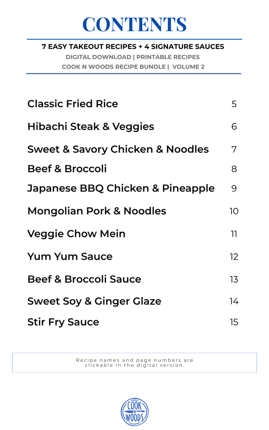 Blackstone Takeout Favorites at Home